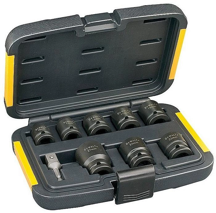Dewalt Set of 6-point impact sockets