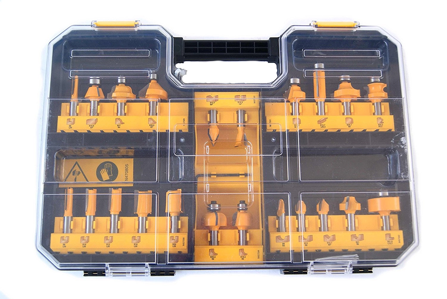 DeWALT DT90017-QZ Router-bitsÃ¦t TopfrÃ¦semaskiner DT90017 DT90017-QZ