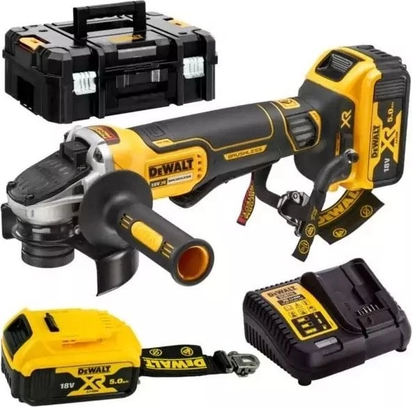 18V XR Angle Grinder 125mm Lanyard