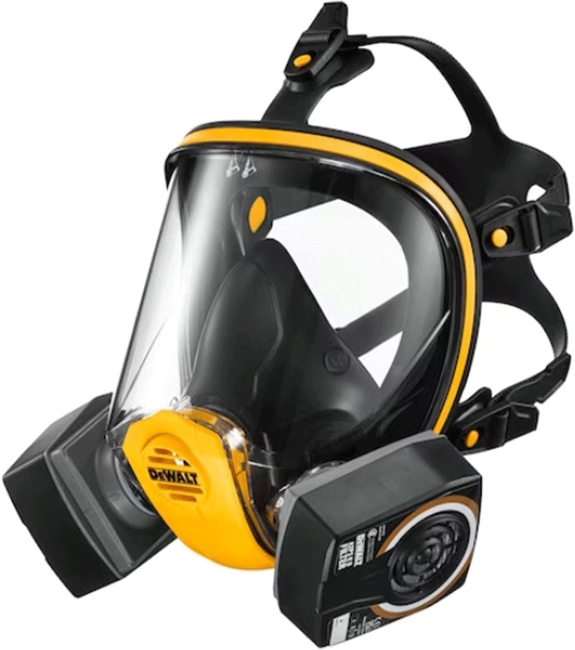 Dewalt Full face mask including P3