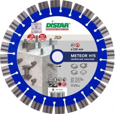 Di-Star TARCZA DIAMENTOWA 1A1RSS/C3-W 230x2 6/1