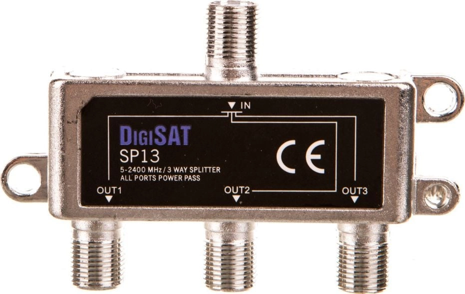Antena RTV DigiSAT Rozgałęźnik sygnału RTV