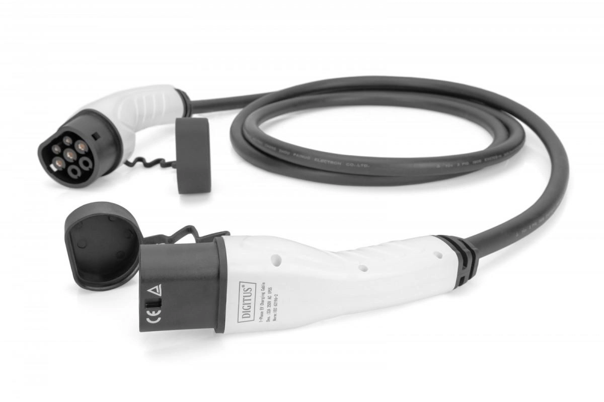 Car charging cable for electric cars
