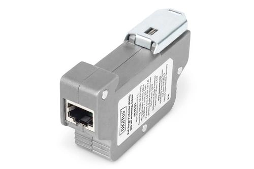 Digitus PoE Surge Protector (RJ-45) (gray)