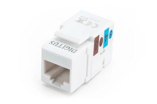 DIGITUS Keystone Jack Cat6/RJ45-LSA/ungeschirmt/ClassE/schw AKASSKSAW000002 DN93601