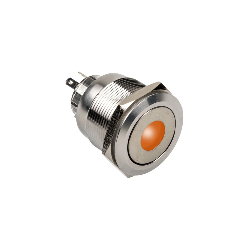 DimasTech DimasTech Vandalismustaster 25mm  Silverline Dot