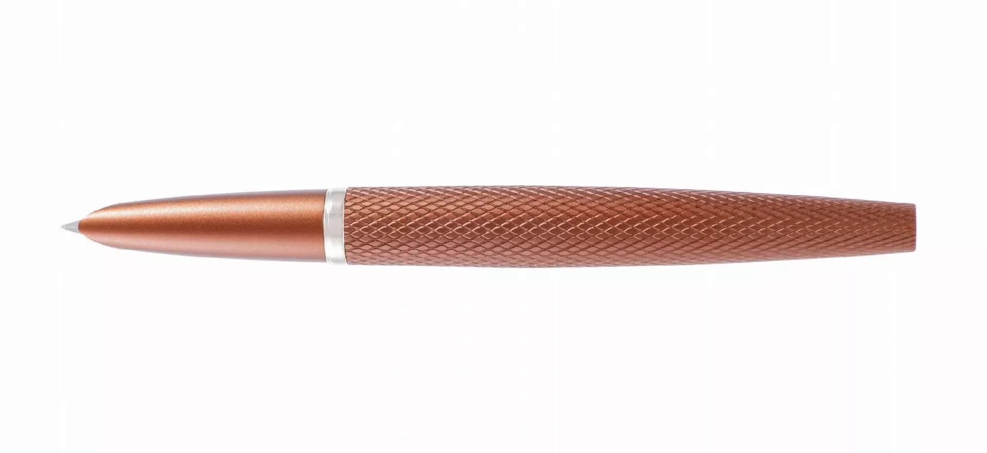 DIPLOMAT Viper rollerball pen guilloche brown