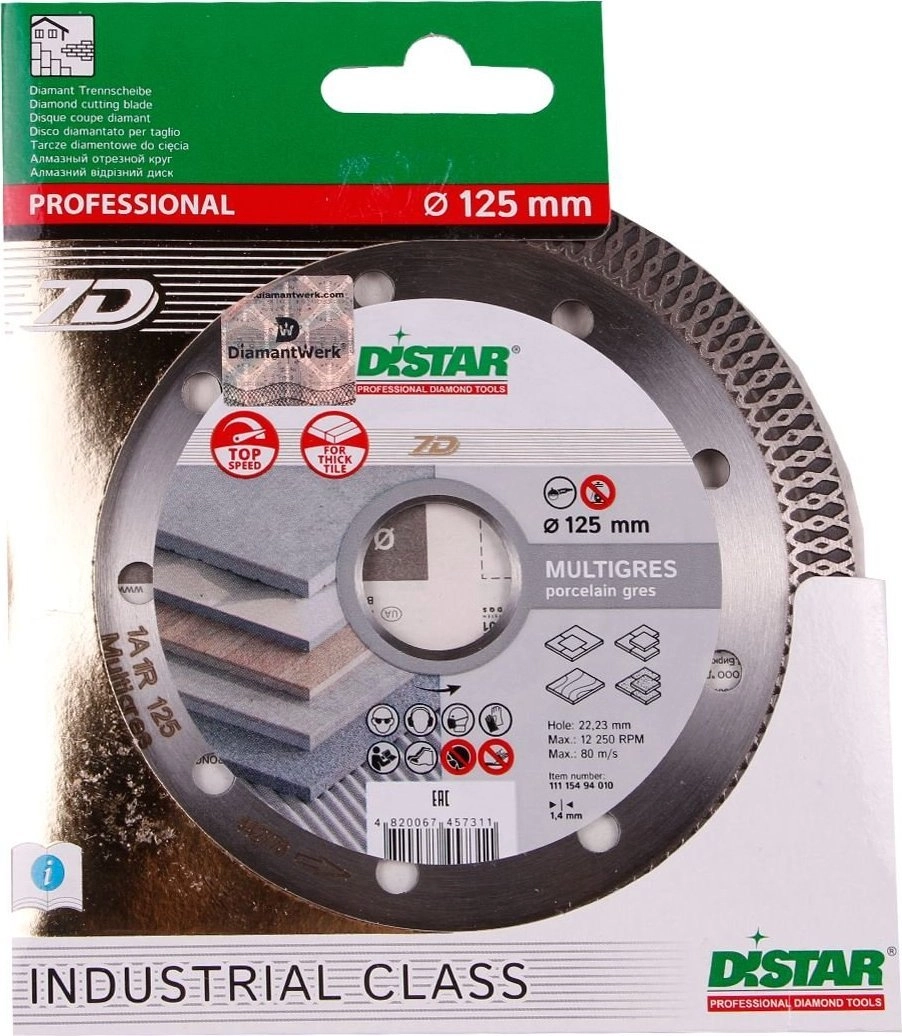 Distar Diamond disc DISTAR 1A1R D7