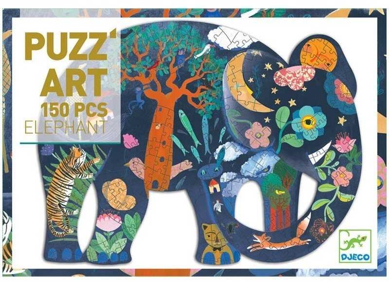 Djeco Forminė dėlionė - Dramblys (150