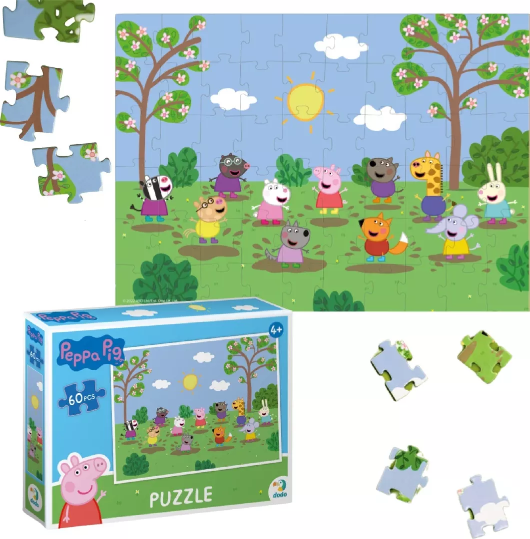 Puzzle 60el Peppa Pig DOB4843 04843