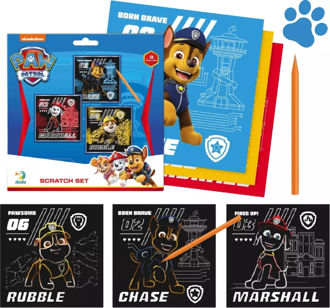 Paw Patrol scratching game 13710165 4823115906281