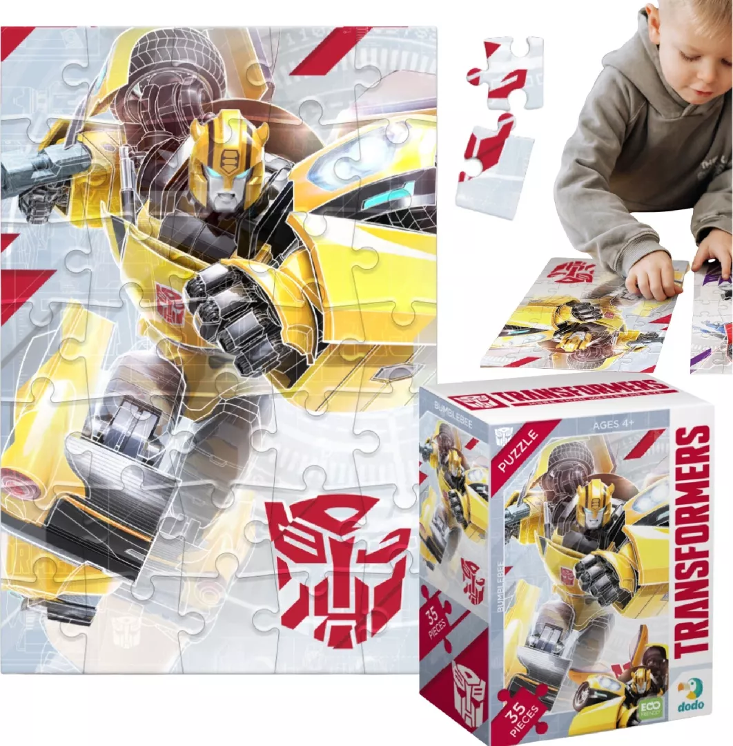 Dodo Puzzle Transformers Mini 35 Elementów