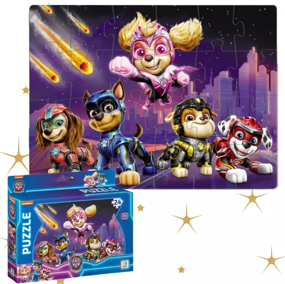 Puzzle 16 Paw Patrol. Time for