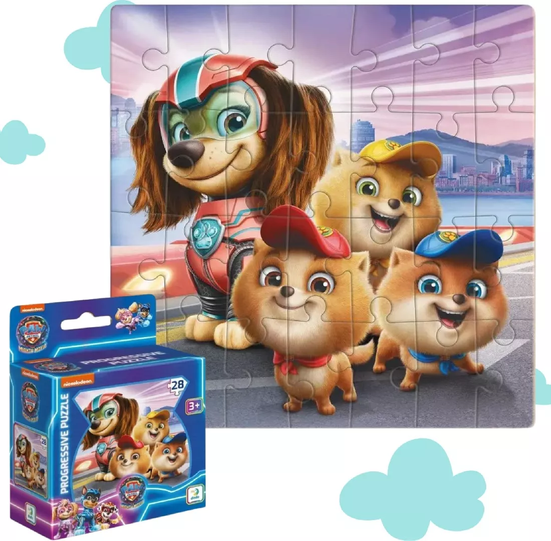 Puzzle 28 Paw Patrol. Little heroes