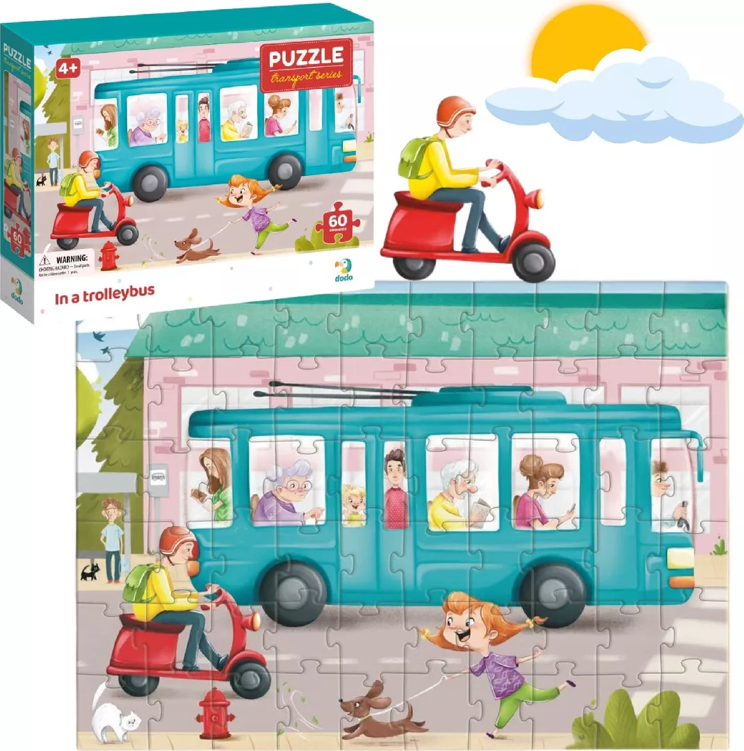 Puzzle 60 In a trolleybus 13713894