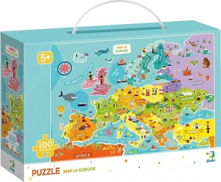 Dodo Puzzle 100 Map of Europe