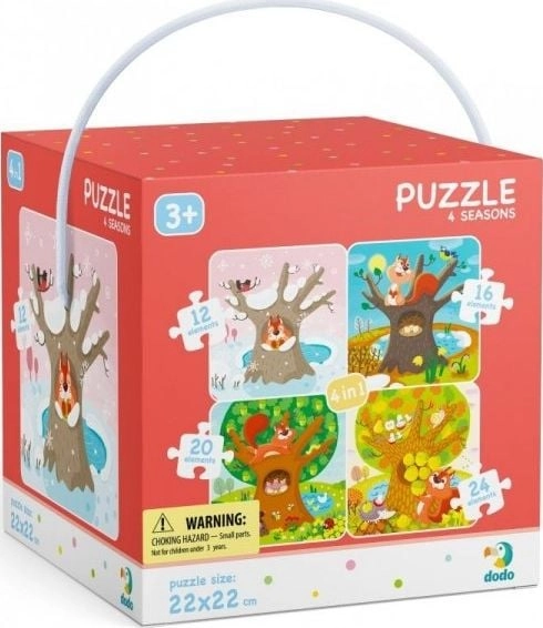 Dodo Puzzle 4w1 Pory roku 406224