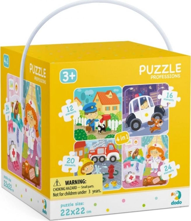 Dodo Puzzle 4in1 My profession 406228