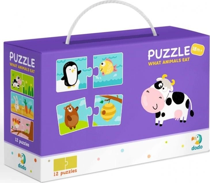 Dodo Puzzle 12x2 What do animals