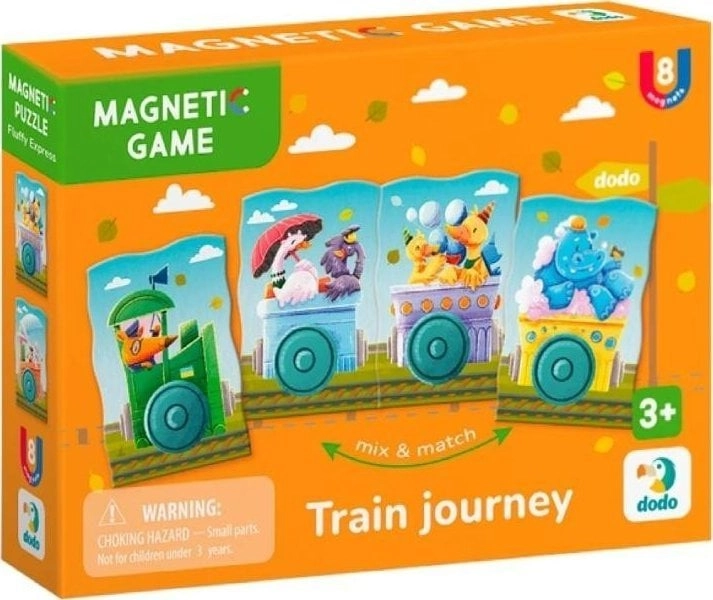 Magnetic game Travel by train 4823115907172