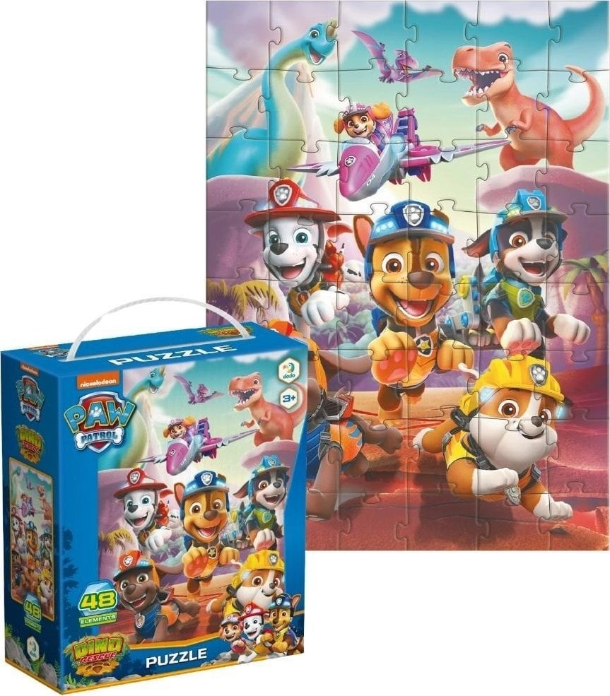 Puzzle 48 Paw Patrol Dinosaurs 4823115909046
