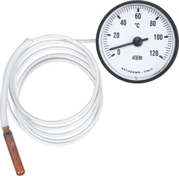 Domer Thermometer with white capillary disc