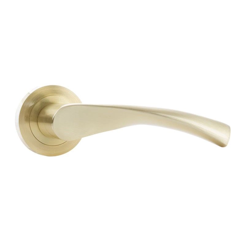 DOOR HANDLE A01-32 INDOOR MAT BRASS