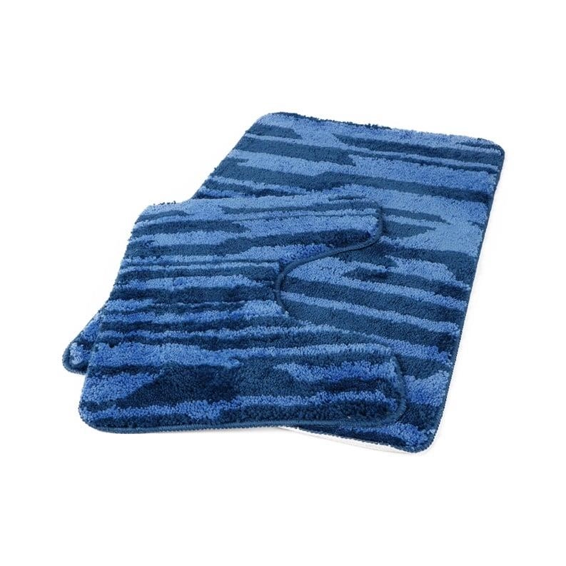 Domoletti Bathroom rug 50x80cm blue 14966593