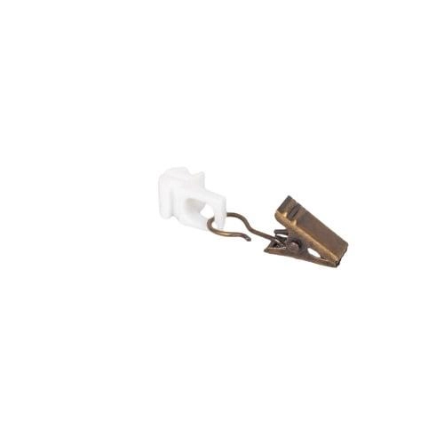 PLAST. SLIDER WITH GOLD METAL CLIP