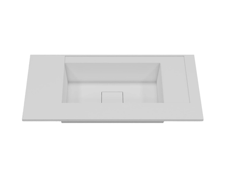 WASHBASIN COUNTER MH026Â -100 WITH DRAIN