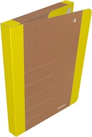 Velcro folder A4/3cm yellow DONAU (500