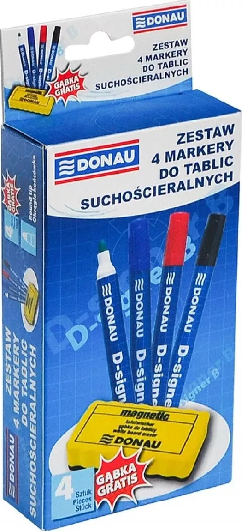 Donau D-SIGNER dry erase marker set