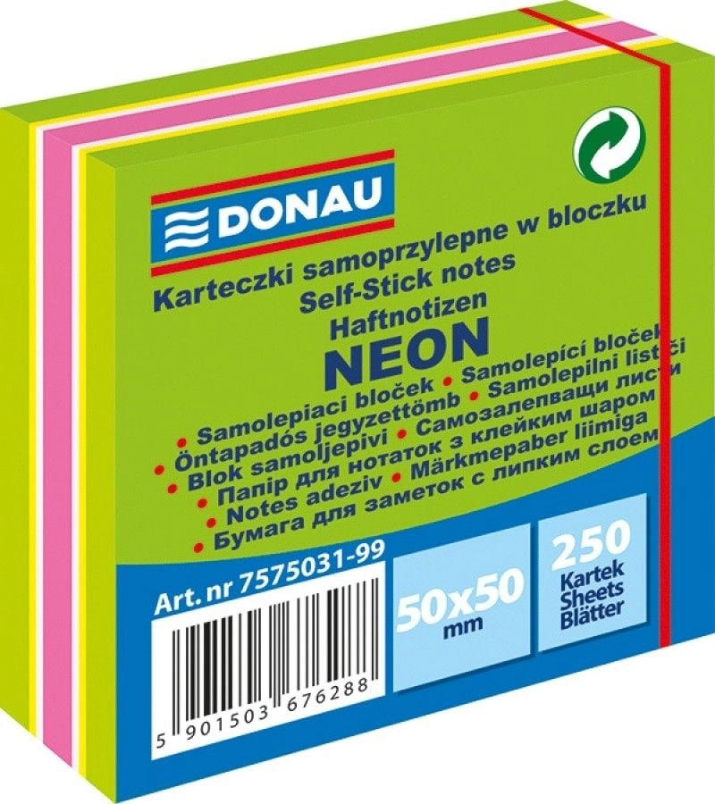 Donau KOSTKA SAMOPRZYLEPNA  DONAU  50X50MM  1X250K