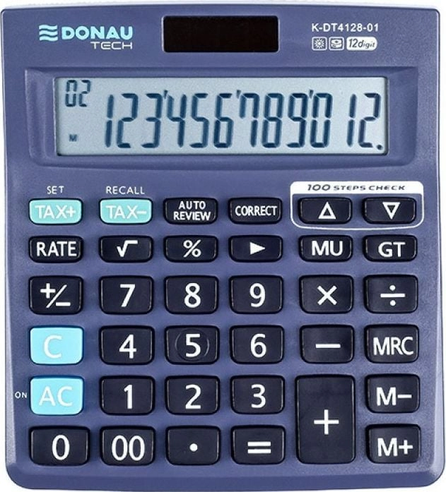 Donau office calculator 12-digit display 14