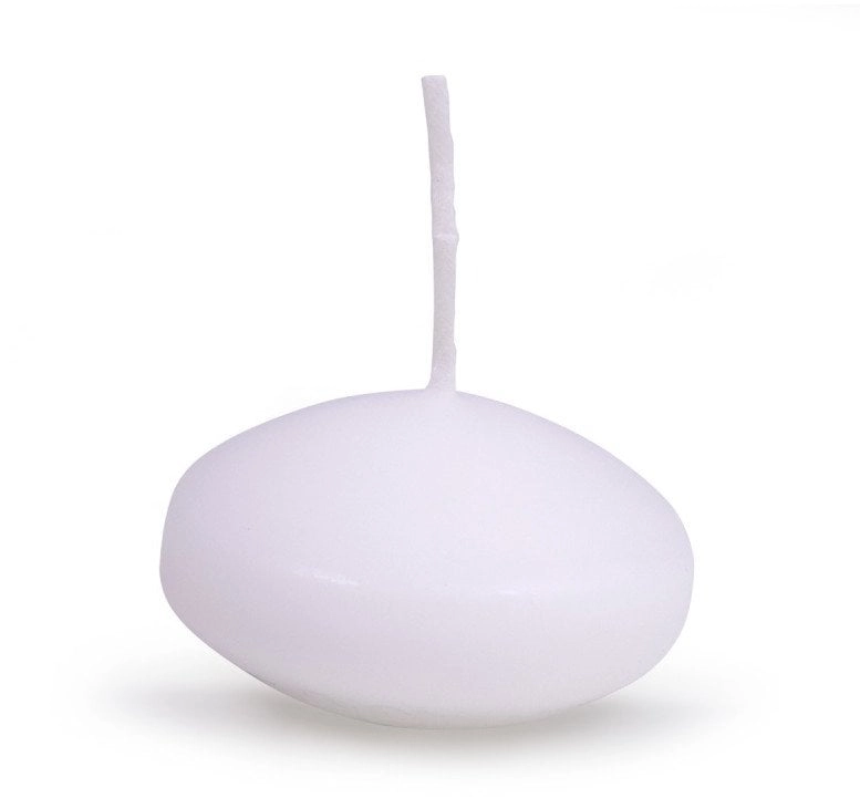 DONAU HOME floating lozenge candle  48x28