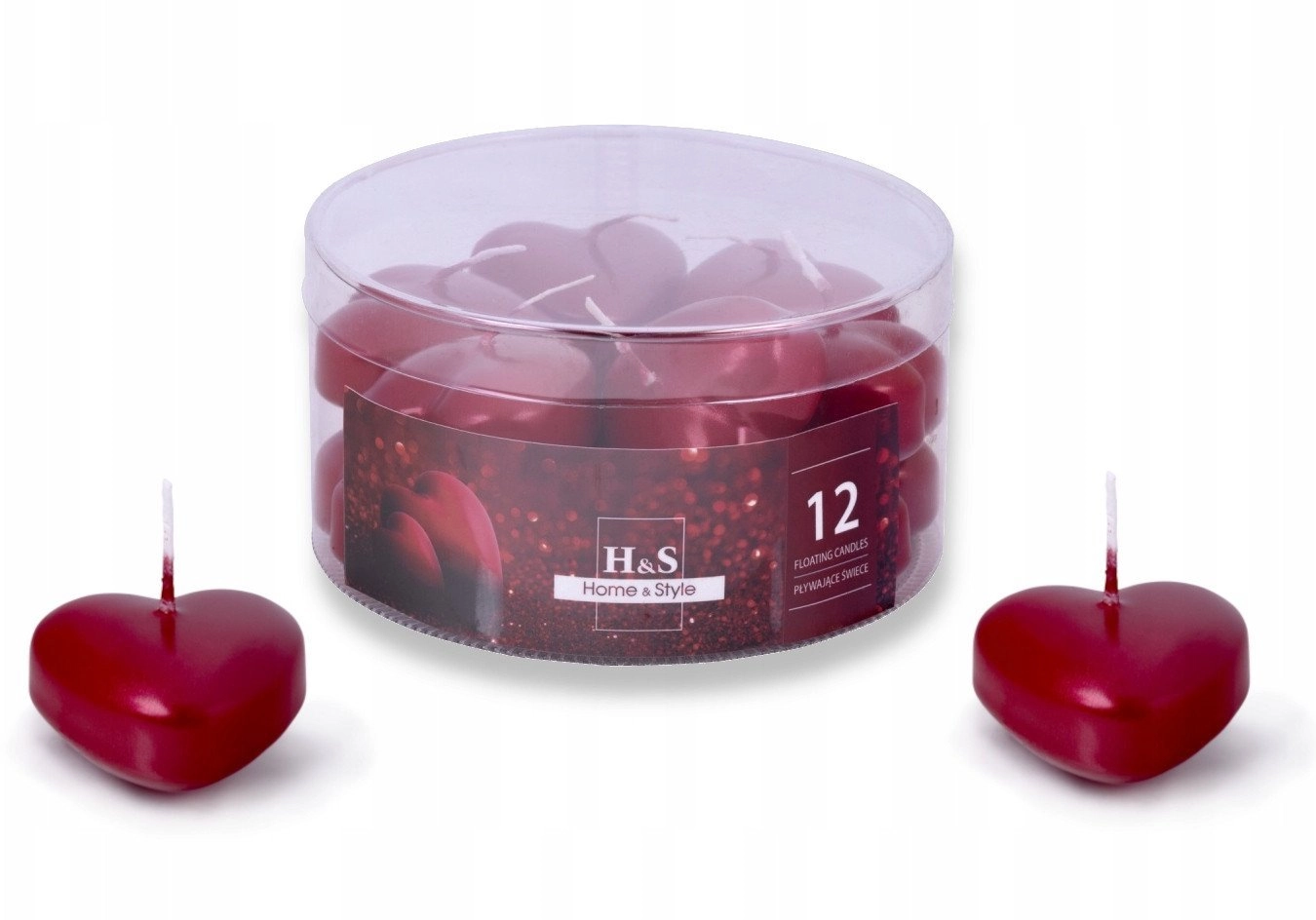 Donau Home Floating heart candle  lacquered