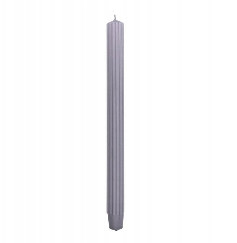 Long grooved table candle DONAU HOME