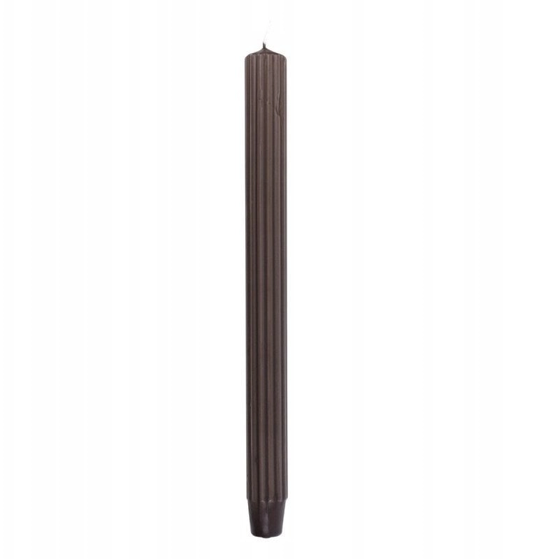 Long grooved table candle DONAU HOME