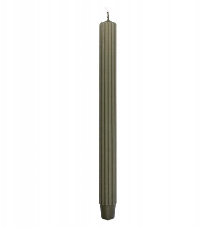 Long grooved table candle DONAU HOME