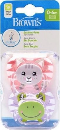 PV12014-PREVENT BUTTERFLY pacifier 0-6 MONTHS &quot