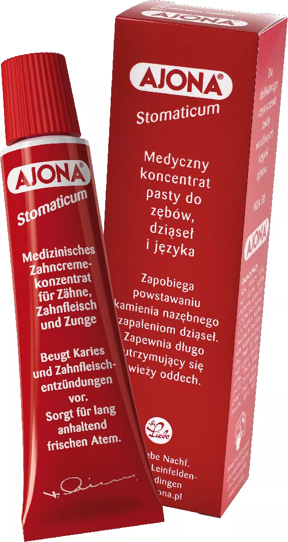 Dr Rudolf Liebe Ajona-Stomaticum toothpaste concentrate