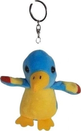Blue parrot keychain 8cm 4548678010618