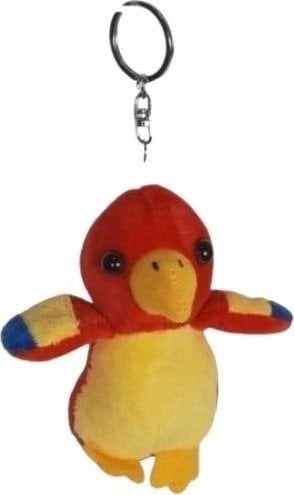 Red parrot keychain 8cm 4548678010625