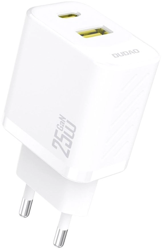 Dudao A26TEU Adapter 25Watt 1xUSB-C 1xUSB-A