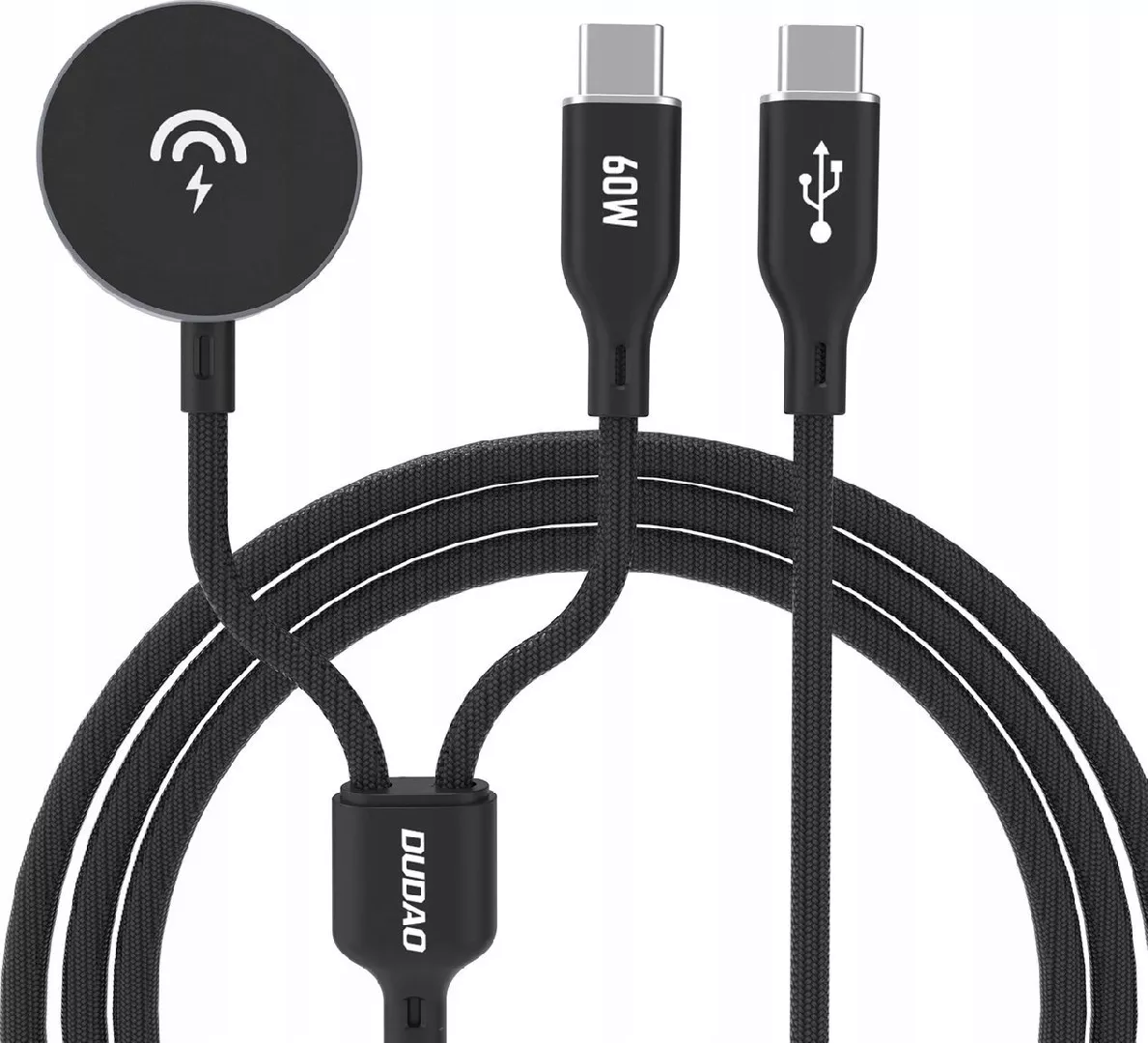 Dudao A12MaxC PD60W 2-in-1 charger for