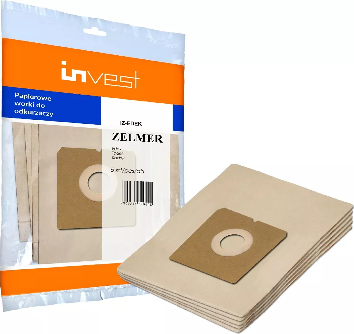 PAPER BAGS Zelmer Edek/Tadek/Radek KAT01555
