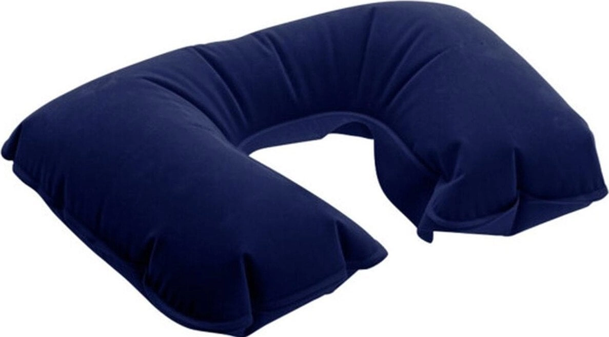 Dunlop INFLATABLE TRAVEL PILLOW  HEADREST  NAVY