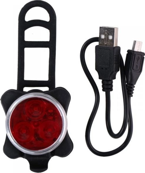 Dunlop Tylne światło rwerowe 3 LED