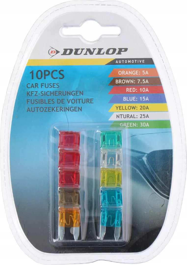 Dunlop Dunlop - Bezpieczniki samochodowe 10