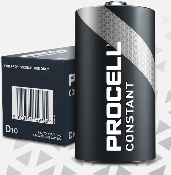 Duracell Procell Alkaline Constant Power  Mono